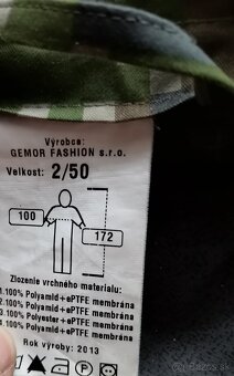 Na predaj goretex OSSR 2007 - 3