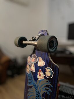 Longboard, skateboard na jazdenie po meste. - 3