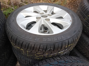 hliníkové disky /OPEL/ a iné 4x100 15" aj pneu 185/55 r15 - 3