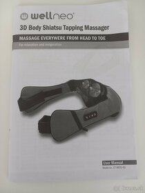 masážny prístroj 3D Body Shiatsu Tapping Massager - 3