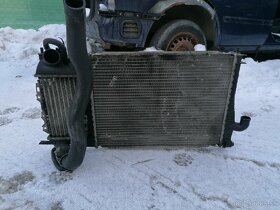 Opel Vectra B 2,2 DTi chladič vody + intercooler - 3