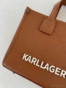 Karl Lagerfel hnedá kabelka - 3