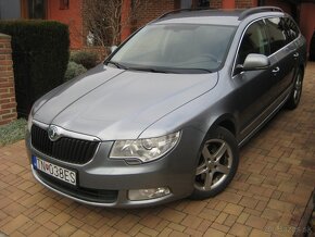 Predam Skoda Superb 2,0 Tdi 125KW r.2011 Automat 239000km - 3