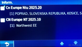 Garmin aktualizácie máp 2025.20 a radarov . - 3