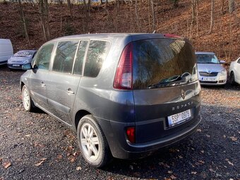 Renault Espace 2.0DCi 110kW 7 míst klima navigace 213tkm - 3