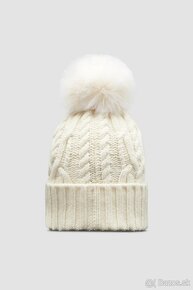 Dámska čiapka Moncler - biela - 3