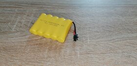 VÁNOČNÍ AKCE akumulátor Ni-cd, 6.0V, 500mAh, JST - 3