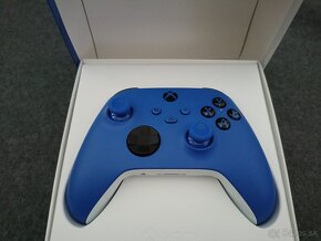 Xbox series ovládač Shock blue - 3