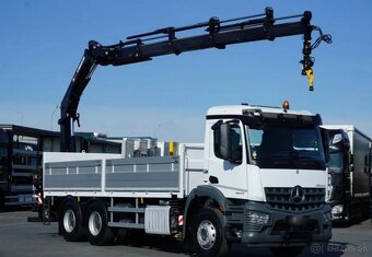 9157 - Mercedes-Benz AROCS 2643 - 6x4 - Valník + HR-HIAB 228 - 3