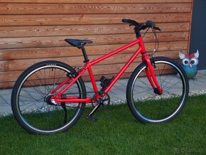 Bungi Bungi Lite 24 detský bicykel, červená, v záruke - 3