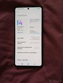 xiaomi redmi note 12 pro plus 5gb 256gb dual sim v záruke - 3