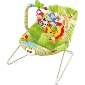 Fisher Price Rainforest Friends Lehatko Sedatko Kresielko0m+ - 3