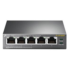 TP-LINK TL-SF1005P Switch 5-Port/10/100Mbps/Desk/PoE - 3