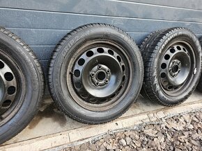 Plechové Disky 5x112+Zimné Pneu 205/55 R16 - 3