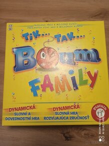 Spoločenská hra tik-tak Boum Family - 3