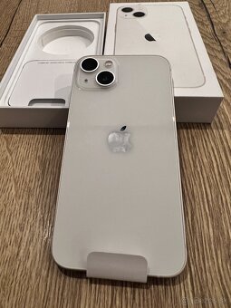 Predávam iPhone 13 white 128gb + sklíčka - 3