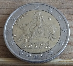 2 Euro 2002 "S" Grecko ražba Finland - nabídněte cenu. 05 - 3