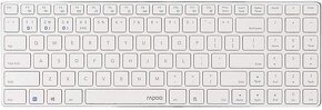 Bezdrôtová klávesnica Rapoo Wireless Keyboard E9100,White,C - 3