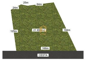 NA PREDAJ STAVEBNÝ POZEMOK - 21.853m2, SENICA - ŠTEFÁNIKOVA - 3