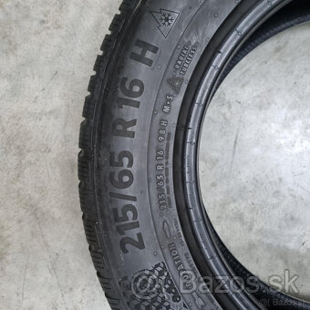 Zimné pneumatiky 215/65 R16 CONTINENTAL DOT3421 - 3