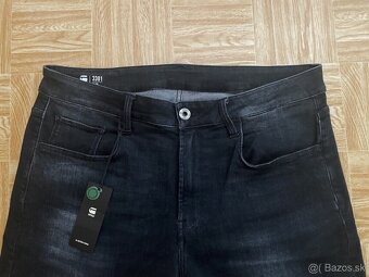 panske riflove sortky, kratasy g-star raw 3301 velkost W35 - 3