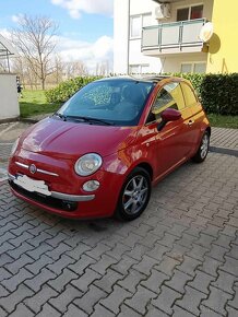 Predám vymením Fiat 500lounge 1,2 manuál 5 stupňový - 3