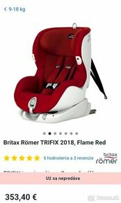 Predám Britax Romer Trifix 9-18 kg Flame Red - 3