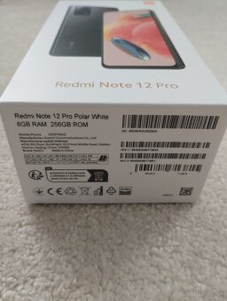 ZÁRUKA-Xiaomi Redmi Note 12 Pro 8GB/256GB - 3