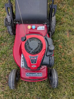 Predám benzínovú kosačku s pojazdom Mountfield 4820 PD - 3