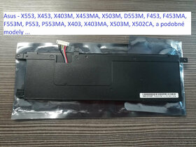 Baterie na Asus X553, X453, X503M, X403M/ X540, F540, R540 - 3