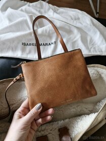 Kožušinová shoper bag ISABEL MARANT - 3