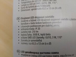 Dizajnové led svietidlo - 3