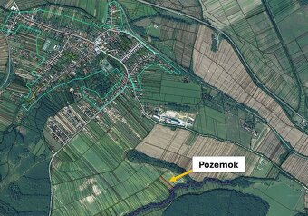 Trenčianske Jastrabie – 440 m2 ORNÁ PÔDA, podiel 1/1 - 3