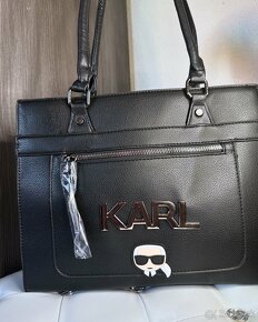 Karl Lagerfeld kabelka čierna - 3