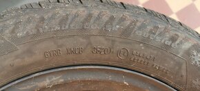 Zimné pneumatiky 195/60r15 +disky - 3