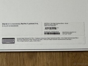 Apple iPad Magic Keyboard čierna SK pre iPad Pro 11" (1-3 g) - 3