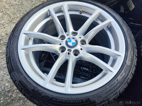 Alu Sada=5x120=orig.BMW M3/M4=s pneu=255/35 R18=DVOJROZMER - 3