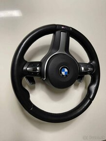 BMW F30/F31/F34 Mpaket volant F1 radenie - 3