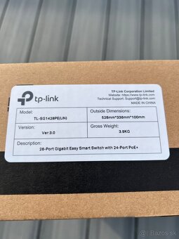 NOVÝ POE SWITCH TP-LINK TL-SG1428PE - 3