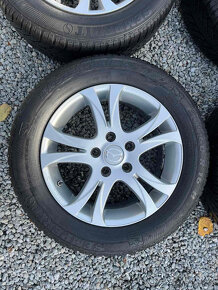 Disky Mazda 5x114,3 R16 + zimné pneu - 3