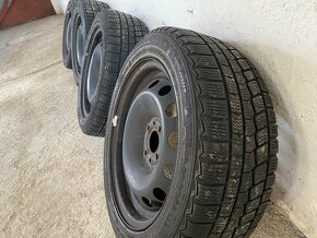 PREDÁM Zimnu Sadu Pneu MATADOR Zimne M-S 185/55 R15 ako Nové - 3