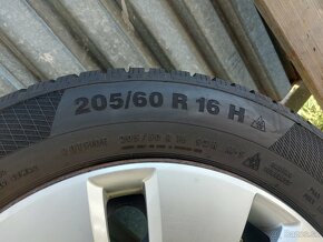 Originálna zimná sada AUDI A4 - 5x112 r16 + 205/60 r16 - 3