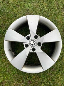 R17 ORIGINAL SKODA Octavia Superb II III 5x112 7x17 ET49 - 3