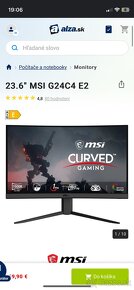 Monitor herný MSI 23.6 G24C4 E2 - 3