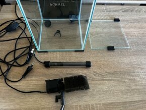 AQUAEL Akvarium set Shr. Smart DN 20x20x25cm, 10l čierne - 3