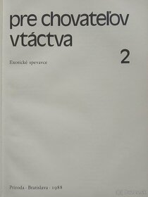 Príručka pre chovateľov vtáctva 2 - exotické spevavce - 3