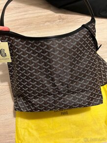 Goyard kabelka Bohéme Hobo - čierna (GO6) - 3