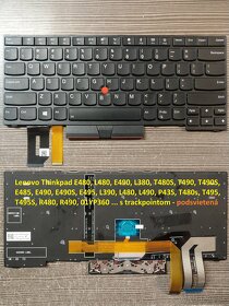 Klavesnice Lenovo E480 L480/L530 T430 T530/ E450/E470/ X230S - 3