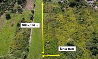 2.436 m2 pozemok na RODINNÝ DOM - Bátorove Kosihy - 3