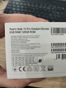 Predám Xiaomi redmi note 10 Pro - 3